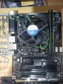 二手主機板技嘉 GA-H81M-S2PH+i5-4570 含風扇附擋板贈記憶體8G 高檔整組內容詳看