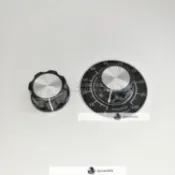 【琪琪優選】精品電位器旋鈕MF-A04 膠木旋鈕帽 配60mm圓形大刻度片數字刻度盤-qqmark588-