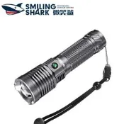 台灣現貨微笑鯊正品 SD5215 P100 Led手電筒強光超亮26650 USB充電戶外便攜變焦登山露營釣魚家用應急照