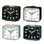 (店+)【CASIO 卡西歐】經緯度鐘錶 CASIO卡西歐 夜光鬧鐘 桌上型指針鬧鐘 數字指針夜光 大聲鈴聲 鬧鈴/貪睡設定TQ-218