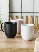 協貿國際日用品生活4館 喝水杯子創意茶杯陶瓷杯水杯家用馬克杯大容量辦公室咖啡杯早餐杯