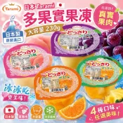 日本 Tarami 多果實果凍 230g｜白桃 葡萄 蜜柑 綜合水果 日本果凍 水果果凍 冰涼甜點 下午茶