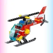 【載具】LEGO 60110 City 樂高 城市 消防局 災區 火災 救援 救災 救生 飛機 直升機