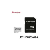 (店+)【Transcend 創見】300S 512GB 512G 100MB/s Micro SD SDXC 記憶卡 (附SD轉卡)