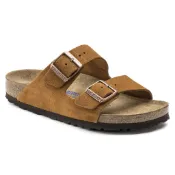 BIRKENSTOCK 勃肯 / Arizona／麂皮 / 軟墊／駝色