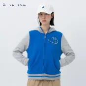 a la sha 家族連帽棒球外套