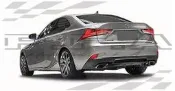 LEXUS IS250 IS300 IS300H IS350 後下巴 2017 2018 2019 F-Spor