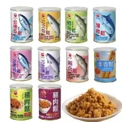 【WEI-I 味一食品】經典鮪魚鬆&旗魚鬆&鮭魚鬆&豬肉鬆&素香鬆任選2罐(SGS檢驗合格)