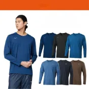 (店+)【MIZUNO 美津濃】MIZUNO 路跑長袖T恤 吸汗速乾 32TAD53309 / J2TAD53509
