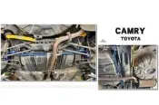JY MOTOR ~ E.SPRING TOYOTA CAMRY 6代 6.5 代 06 ~ 鋁合金 後下防傾桿