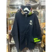 A BATHING APE 超稀少的熊貓連帽拉鍊外套