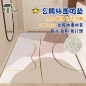 【10款/可客制】北歐莫蘭迪pvc絲圈玄關地墊 防滑耐髒門墊 除塵刮沙地毯 可裁剪蹭土刮泥墊 大門室外換鞋止滑腳踏墊 家