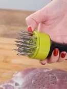 成名在望 鬆肉針 嫩肉器家用24針松肉器打牛排入味器扎肉針松肉錘斷筋器插孔扣肉針 【CM196】