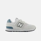 【NEW BALANCE】NB 574 童鞋 休閒鞋 運動鞋 中大童 男童 女童 米藍色 (P5746WH-W)