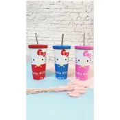 現貨 正版授權 🎀三麗鷗 凱蒂貓 Kitty KT 304不銹鋼吸管杯 水杯 水壺 保溫杯 保冷杯 500ml 交換禮物