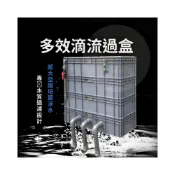 (店+)全網最低★ 免運可定制魚池過濾器 魚缸周轉箱 過濾箱魚池水循環系統滴流盒自製大型錦鯉室外魚池過濾器 過濾箱 流水濾箱