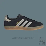 ADIDAS ORIGINALS GAZELLE INDOOR 黑色 編織 復古 休閒 德訓鞋 JI2755