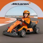 【奔雷國際】麥拉倫 競速親子卡丁車 24V雙驅 兒童玩具車超跑 GO Kart 24v 200w(汽車玩具 大人小孩都能玩)