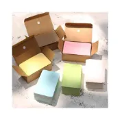 (店+)100入 盒裝 空白卡片 明信片 留言卡 畫畫 卡片 書簽 小便條本 文具辦公用品 台灣出貨