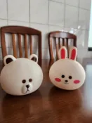 熊大vs兔兔 造型小夜燈
