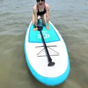 美麗大街【114052230】充氣式 夏季玩水 水上站立 SUP 立槳 衝浪板