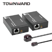 大城科技 HDMI網路延長器 網路線延長 延伸器 60M 附IR HDMI轉RJ45 CAT6 HTR-6022