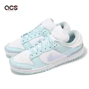 Nike 休閒鞋 Wmns Dunk Low Twist 女鞋 男鞋 白 水藍 低筒 經典 情侶鞋 DZ2794-103