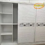 【台灣現貨】祥龍釘做釘制推拉移門木塑板百葉門衣櫃推拉門
