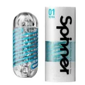 【笑嘻嘻情趣用品】日本TENGA-SPINNER 自動迴轉旋吸自慰杯-TETRA/波刀紋
