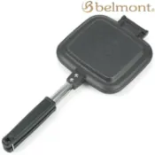 台北山水戶外用品專門店 Belmont 造型吐司烤盤(雙面圖案)/口袋吐司/熱壓三明治 BM-034 日本製