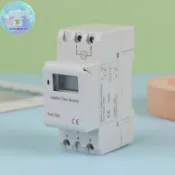 ANAP 1pc 電子每週 7 天可編程數字定時器開關繼電器控制 110V 8A 10A 16A Din Rail TH