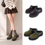 【GUCCI 古馳】女士馬銜扣 穆勒鞋-(二色任選)
