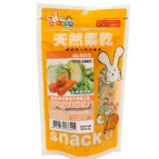 PINKIN天然蔬菜乾倉鼠零食 兔子零食天然果乾系列小動物美味點心 小動物果乾 天然果乾 水果乾小鼠點心磨牙點心