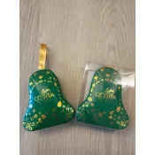 GODIVA 聖誕G cube松露造型巧克力鈴鐺形禮盒 收納盒 聖誕飾品（空盒不含內容物）