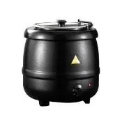 【Felsted 菲仕德】電熱暖湯鍋10L 商用自助餐保溫湯爐 電加熱保溫一體鍋 不鏽鋼加厚保溫鍋 暖湯鍋 暖湯煲