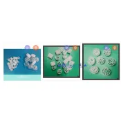 【蝦皮A+店】(K1 .K3) 魚池 魚菜共生 過濾系統必備 k1 生化濾材 硝化菌的家