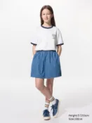 【UNIQLO】女童 牛仔褲裙 488738
