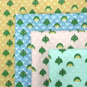 [牛津布] 海漂榴槤和風 布哥哥商店 台灣現貨 永樂市場老字號 MIT台灣製 手作拼布家飾