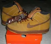 NIKE DUNK SB HI WHEAT 泥色 大便 黃金size 7號 10號 情侶鞋