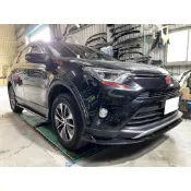 現貨 豐田toyota 4代 4.5代 RAV4 直上 圓頭版 水轉印卡夢 前下巴 前鏟 前定風翼 前擾流板 下擾流板
