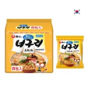 農心 浣熊昆布海鮮風味麵 清淡口味-微辣 單包單入 浣熊拉麵 爽口海鮮味烏龍麵