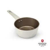 【MONCROSS】琉金不沾奶鍋16cm/鈦金強化/電磁爐適用