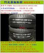 195/60-15 米其林SAVER輪胎 9.5成新 優質二手輪胎 2條一組 露露通私訊 商品僅限到店安裝、付款