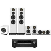 【Denon 天龍】家庭劇院組合(AVR-X1800H+Wharfedale EVO5.4+5.1+5.C+SW-10)