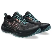 【asics 亞瑟士】越野鞋 慢跑鞋 男鞋 運動鞋 緩震 防潑水 GEL-SONOMA 8 GTX GOTEX 黑 1011B977-004