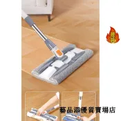 【台灣新店福利價統編】〈拖把布條〉 新款夾布懶人 平板 拖把 家用抹布一拖溼兩用替換木地板 拖布 拖地神器