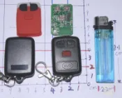 遙控器拷貝子機 A號機 汽車鍵 3鍵 (可調頻) *需要用藍光十代主機拷貝，不是對拷的