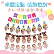 生日掛旗 客製旗子 慶生布條 生日拉旗 生日裝飾 派對佈置 女生生日 週歲慶祝 專屬定製 場地佈置 生日氛圍佈飾