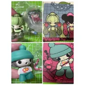 現貨 早期 kidrobot 水野純子 系列 盒玩 公仔 雙胞胎 小男孩
