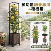 (店+)臺灣熱賣 可開發票✔陽臺種植箱 爬藤架 支架 絲瓜黃瓜花架 植物支撐桿 種菜架子 支架桿 組合式種植 陽臺頂樓花園